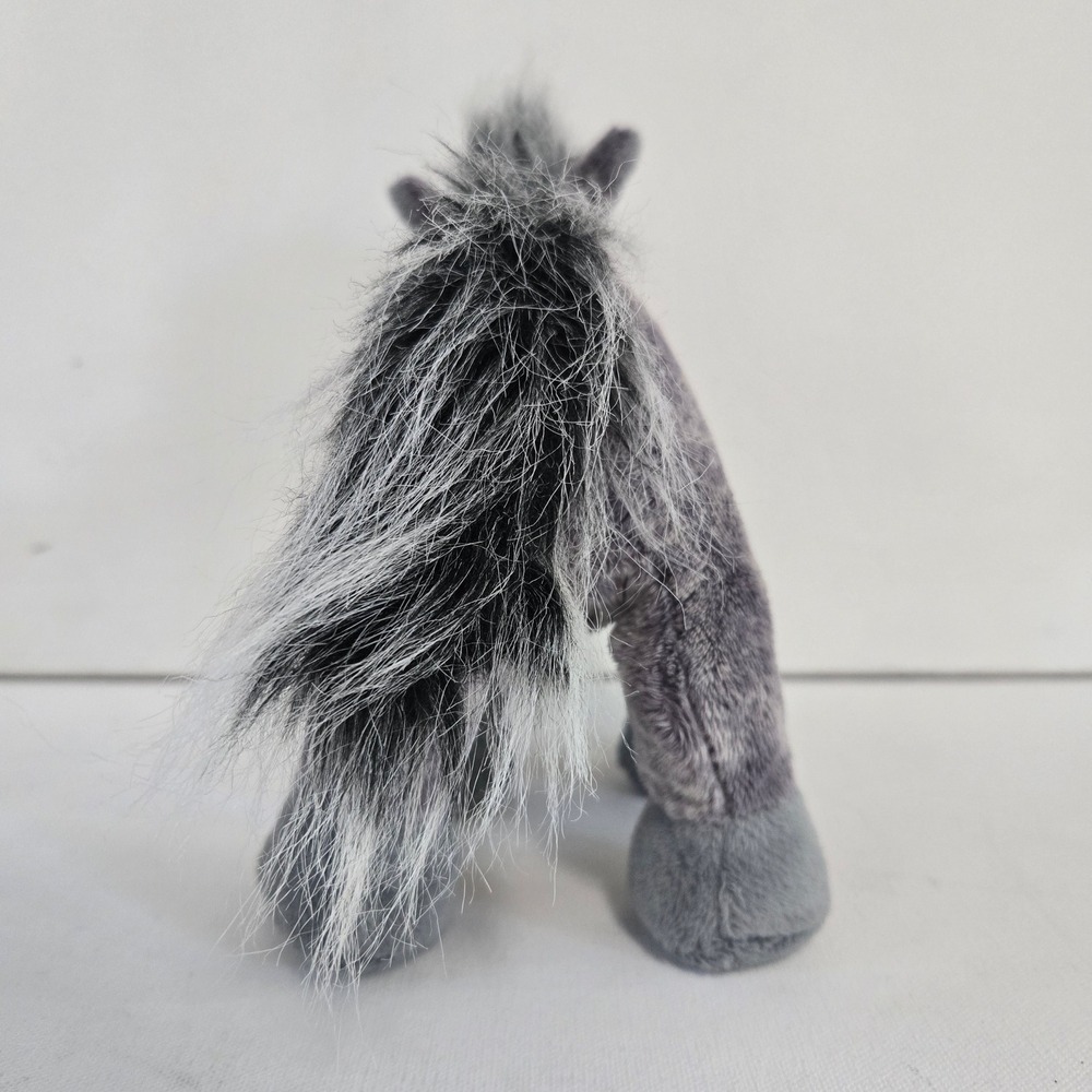 Webkinz Ganz Gray Arabian Horse Plush Toy Small Stuffed Animal - Picture 4 of 13
